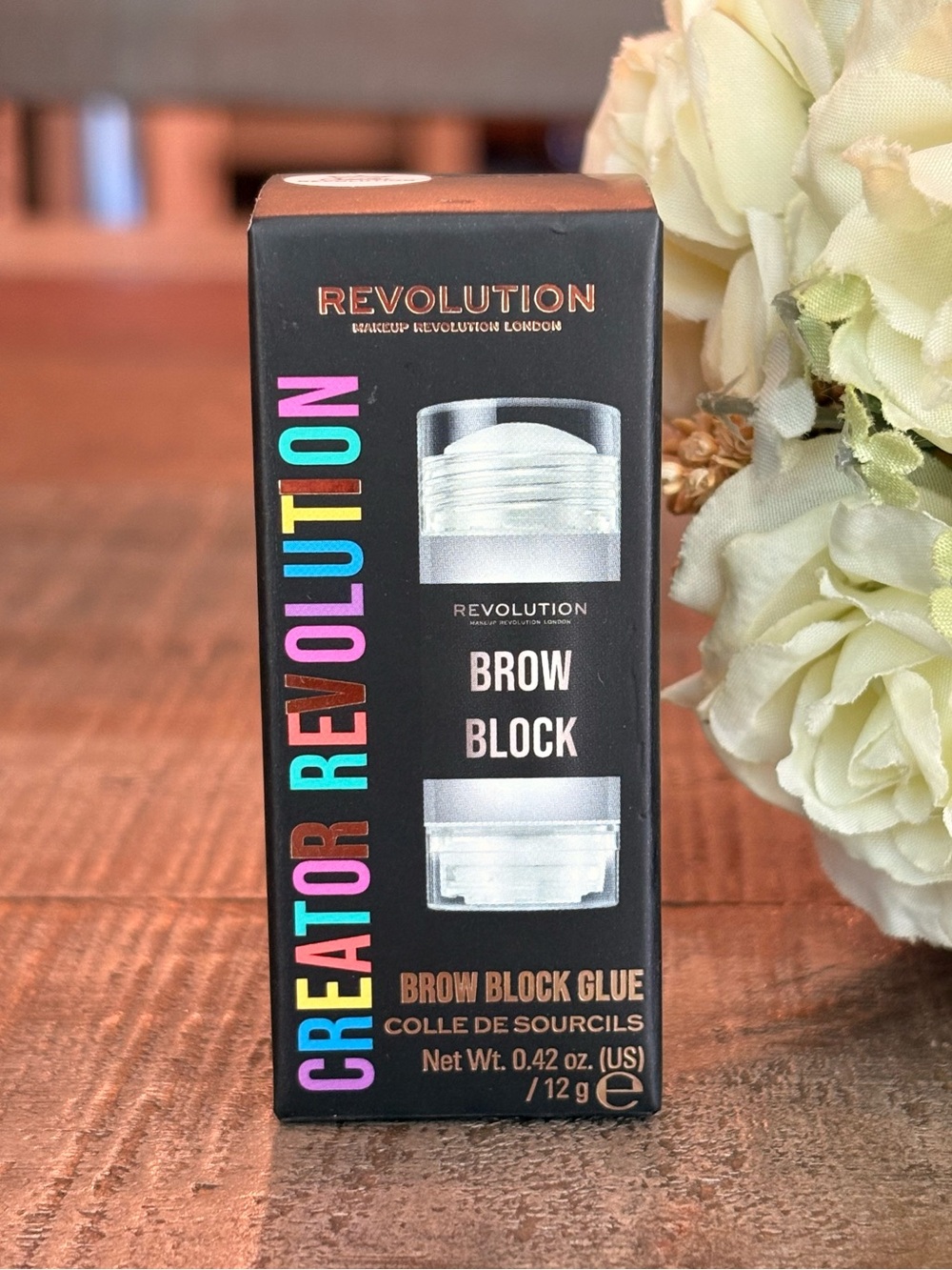 NEW Makeup REVOLUTION London Creator Revolution BROW BLOCK GLUE!